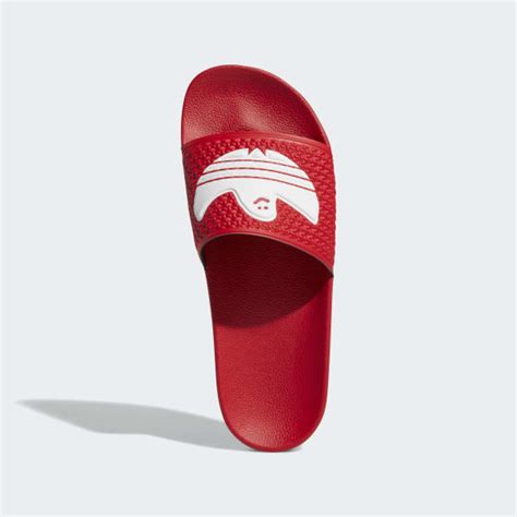 adidas badeschlappen rot